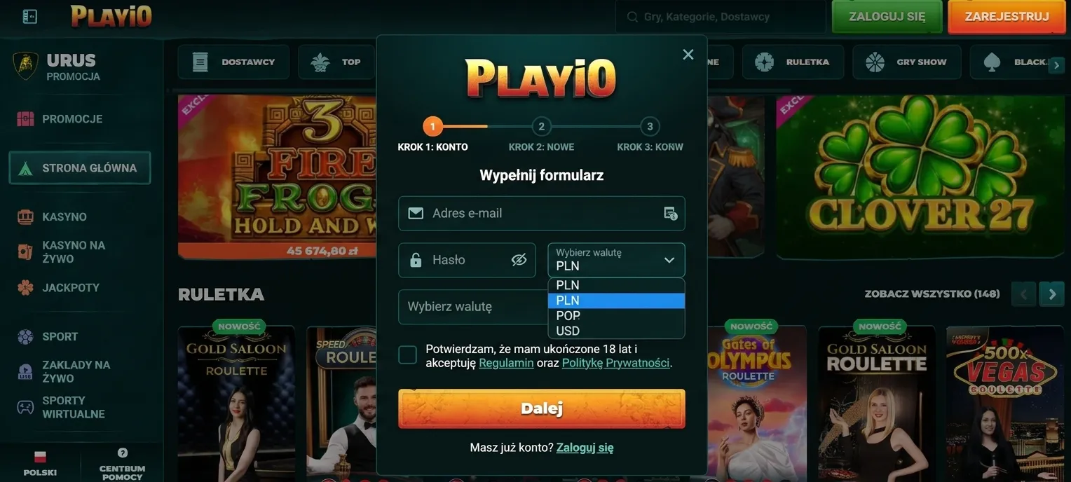 Wypełnij formularz